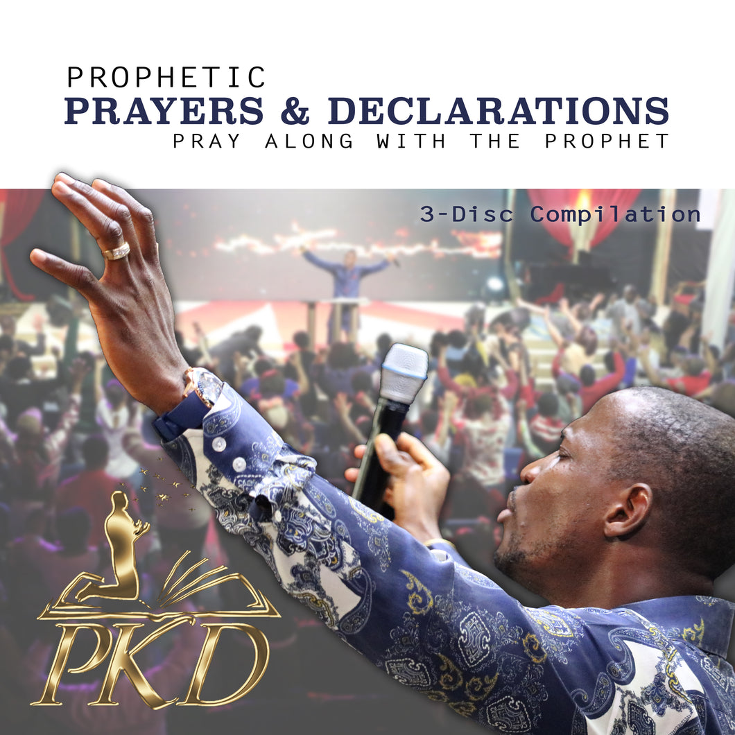 #30011 - Prophetic Prayer & Declaration Mash-Up (5-CD Set) - Miracle Arena Bookstore
